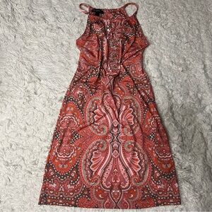 INC International Concepts Paisley Midi Dress